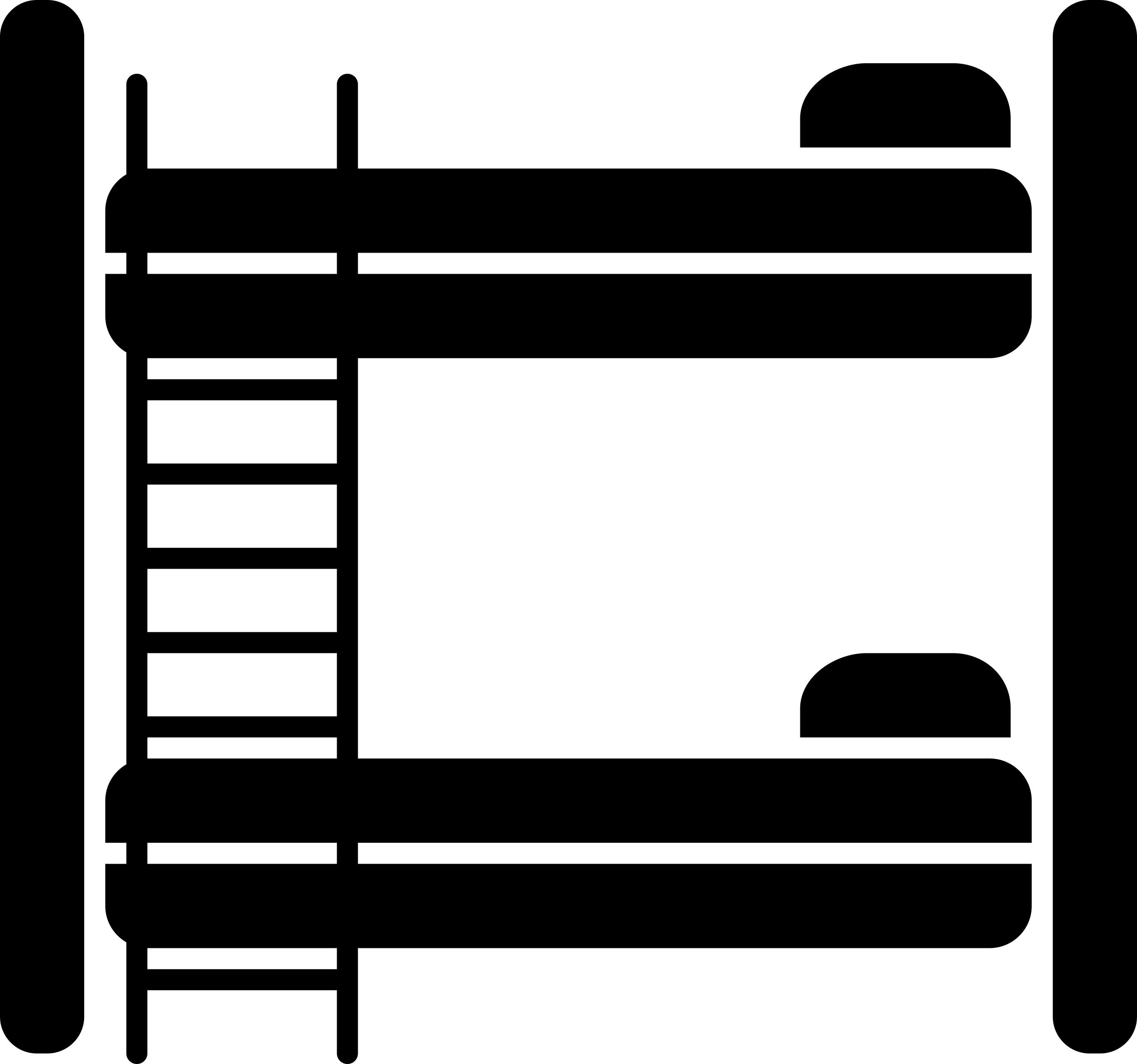 Bunk Bedroom Furniture Outline Svg File Free Vectors